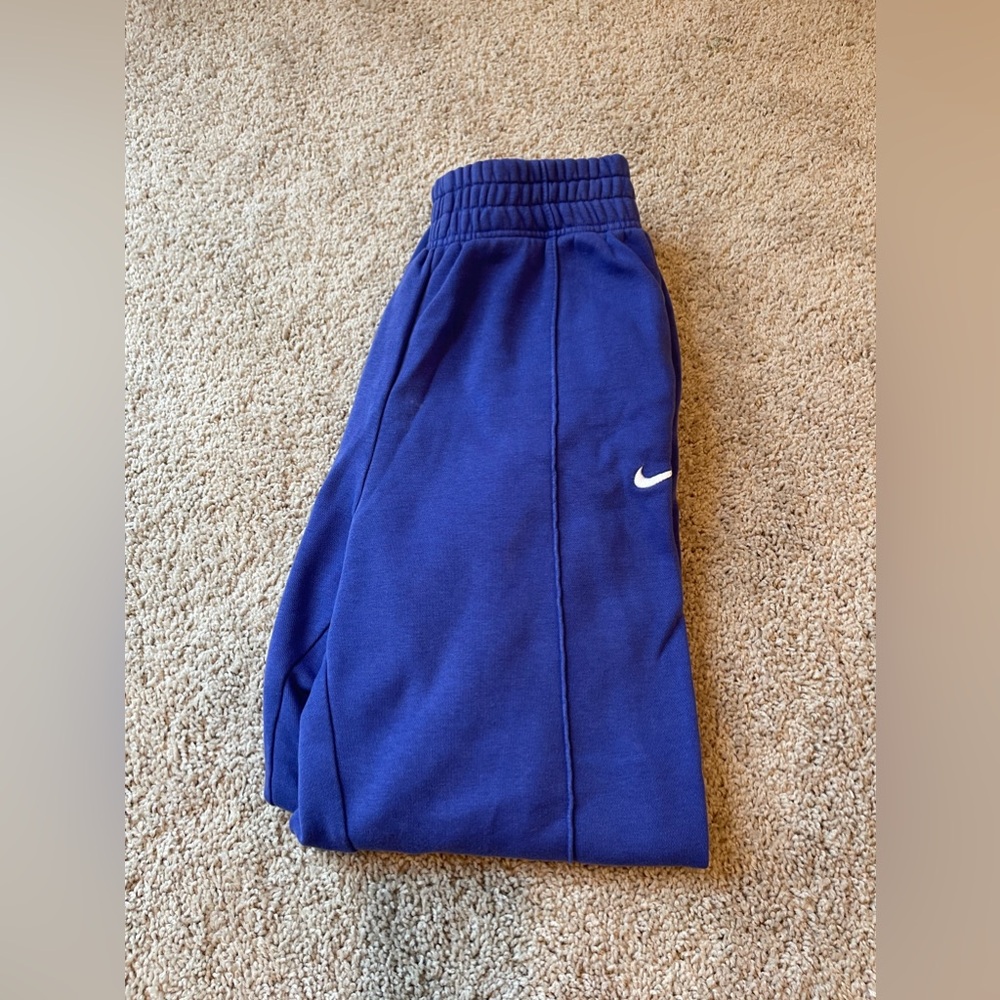 Purple Nike Sweatpants (cuffed)